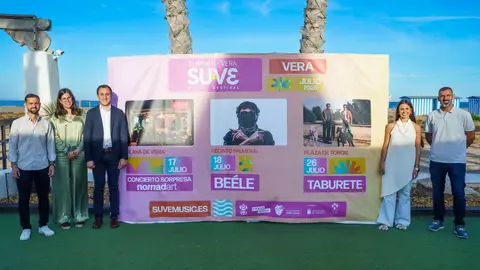 Beéle, Taburete y Nomadart en el próximo SU·VE MUSIC FESTIVAL ONDA CERO ALMERIA