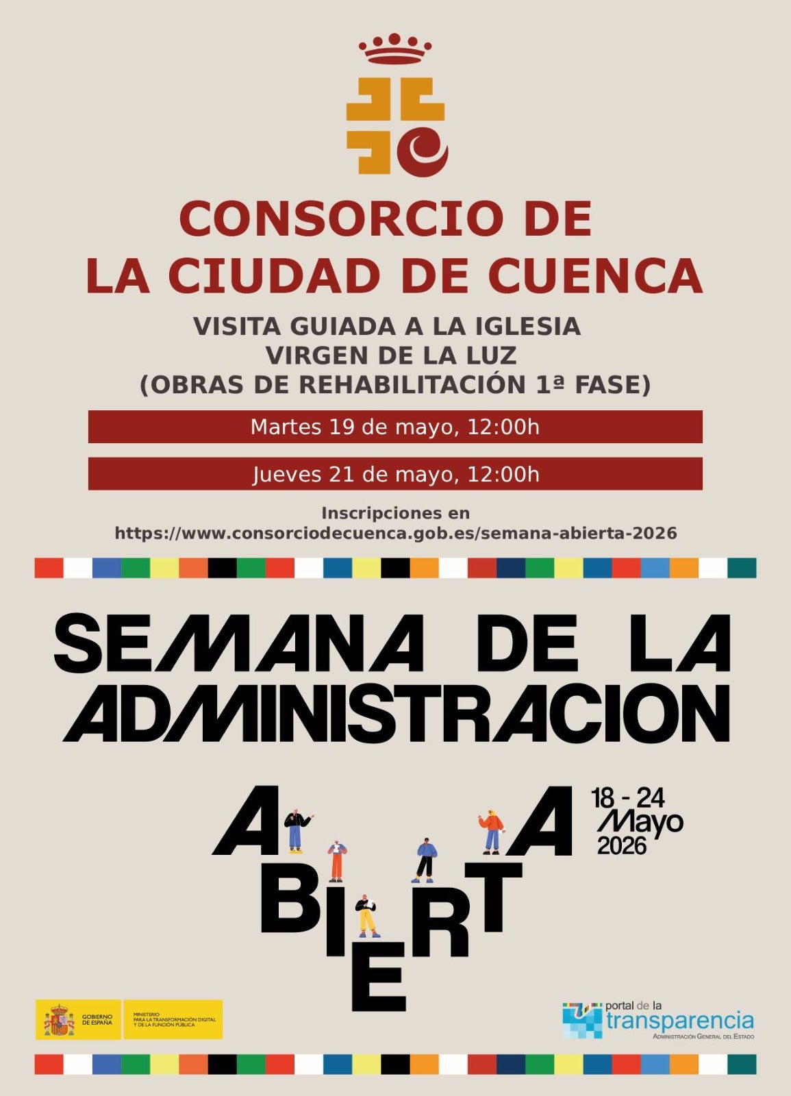 El Consorcio organiza visitas guiadas a la Iglesia de la Virgen de la Luz dentro de la Semana de la Administración Abierta El Consorcio organiza visitas guiadas a la Iglesia de la Virgen de la Luz dentro de la Semana de la Administración Abierta