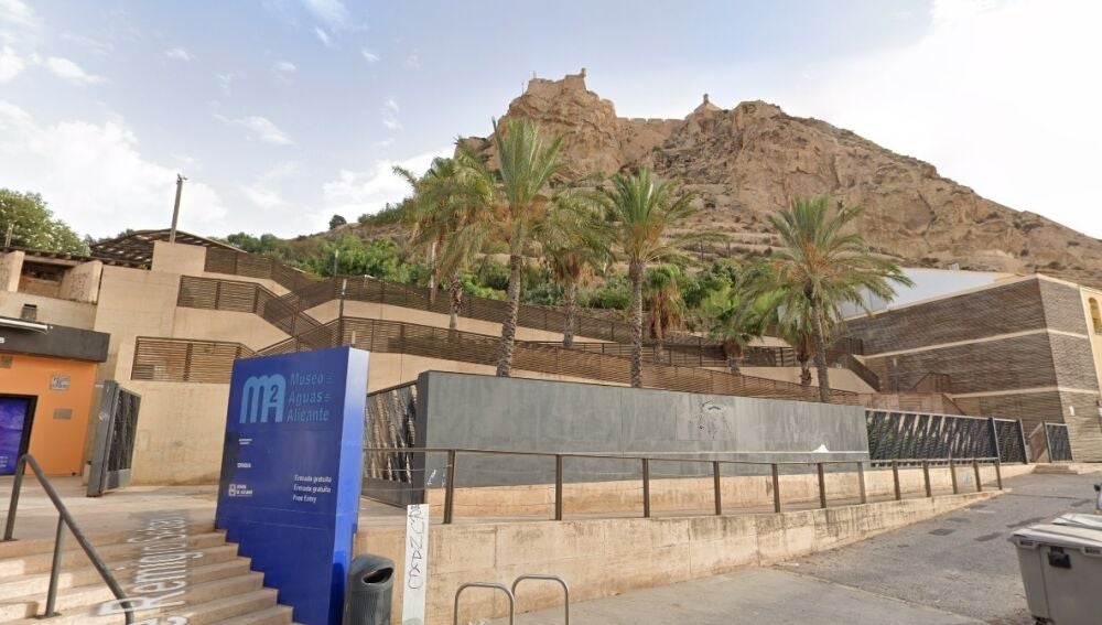 Entrada al Parque de la Ereta de Alicante 