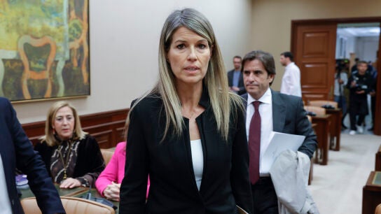 Maribel Vilaplana durante su comparecencia en en el Congreso