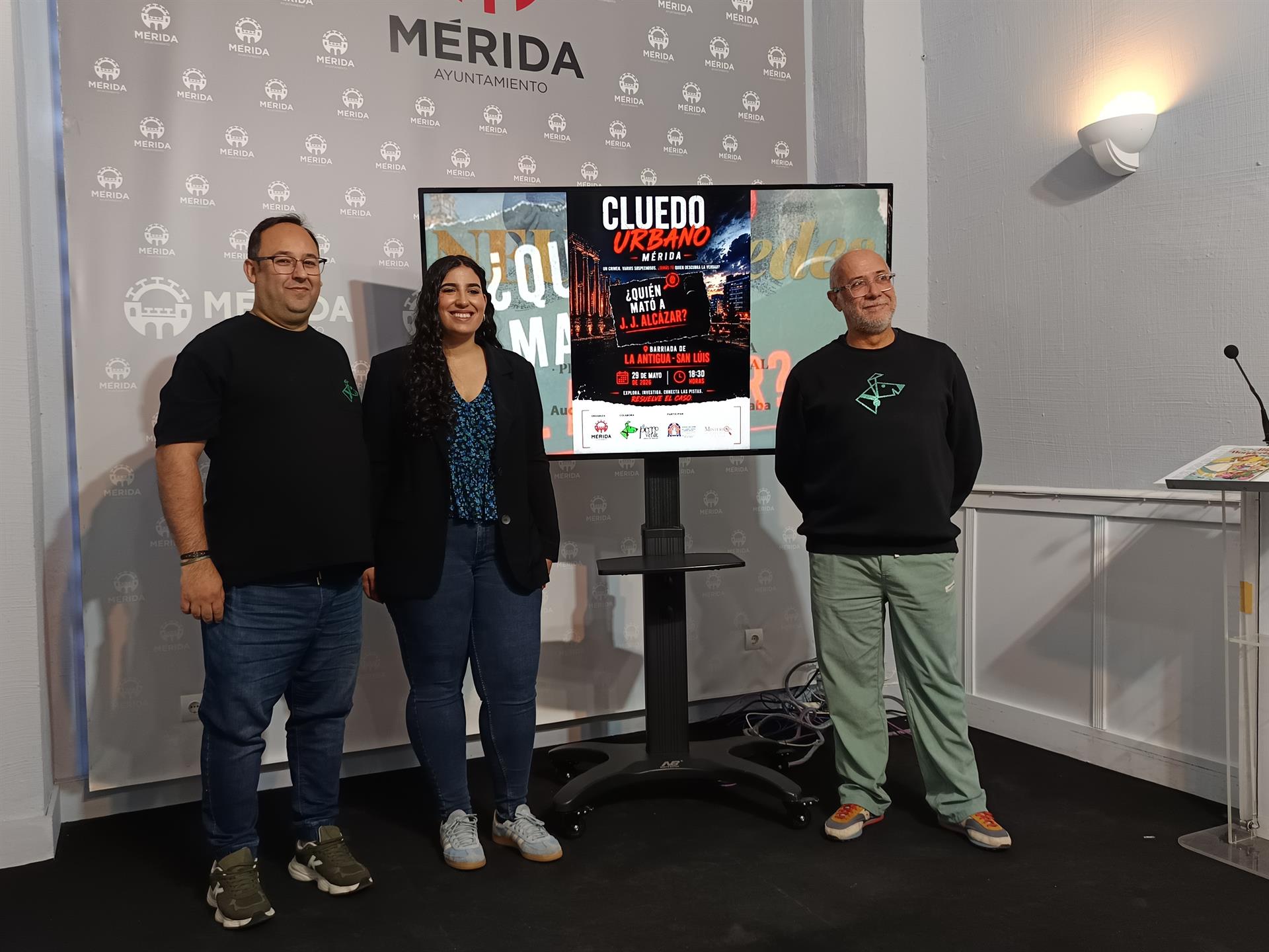 La barriada de La Antigua y San Luis de Mérida será escenario el 29 de mayo de un cluedo urbano con cien participantes La barriada de La Antigua y San Luis de Mérida será escenario el 29 de mayo de un cluedo urbano con cien participantes