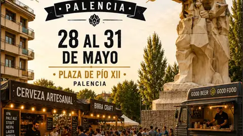 Más de 90 tipos de cerveza se podrán degustar durante la III Feria Artesanal de Palencia .