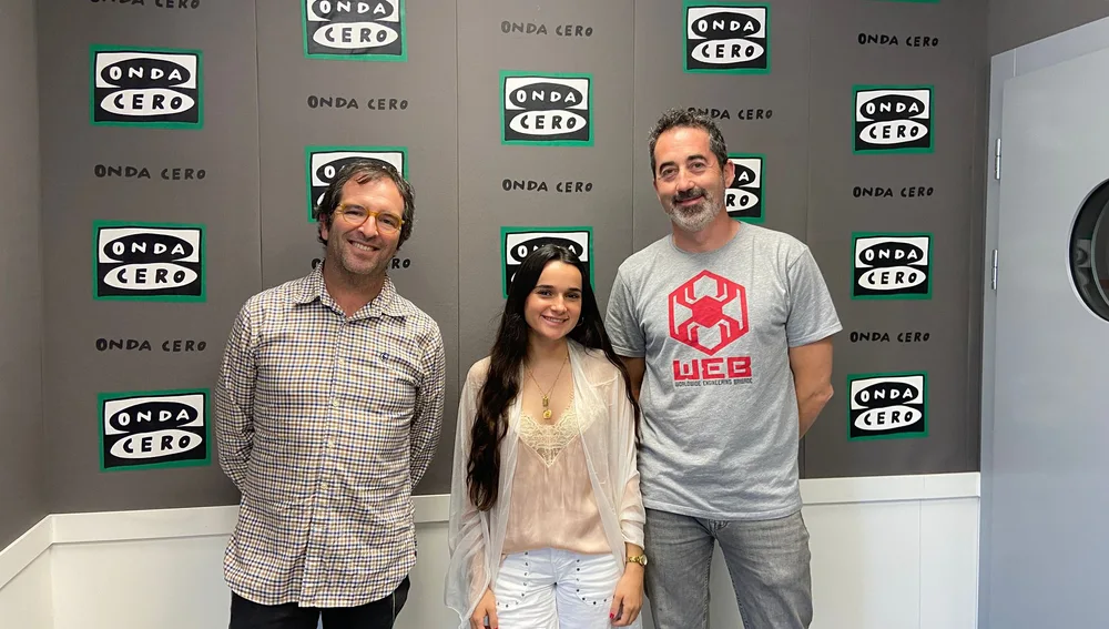 Jordi Aguiló, Sofía Martín y Nico Montes. Jordi Aguiló, Sofía Martín y Nico Montes.