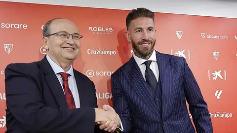 Pepe Castro y Sergio Ramos Pepe Castro y Sergio Ramos