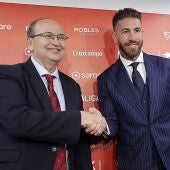 Pepe Castro y Sergio Ramos