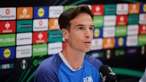 Iñigo Pérez: "Imagino que somos ganadores de la Conference" Iñigo Pérez: "Imagino que somos ganadores de la Conference"
