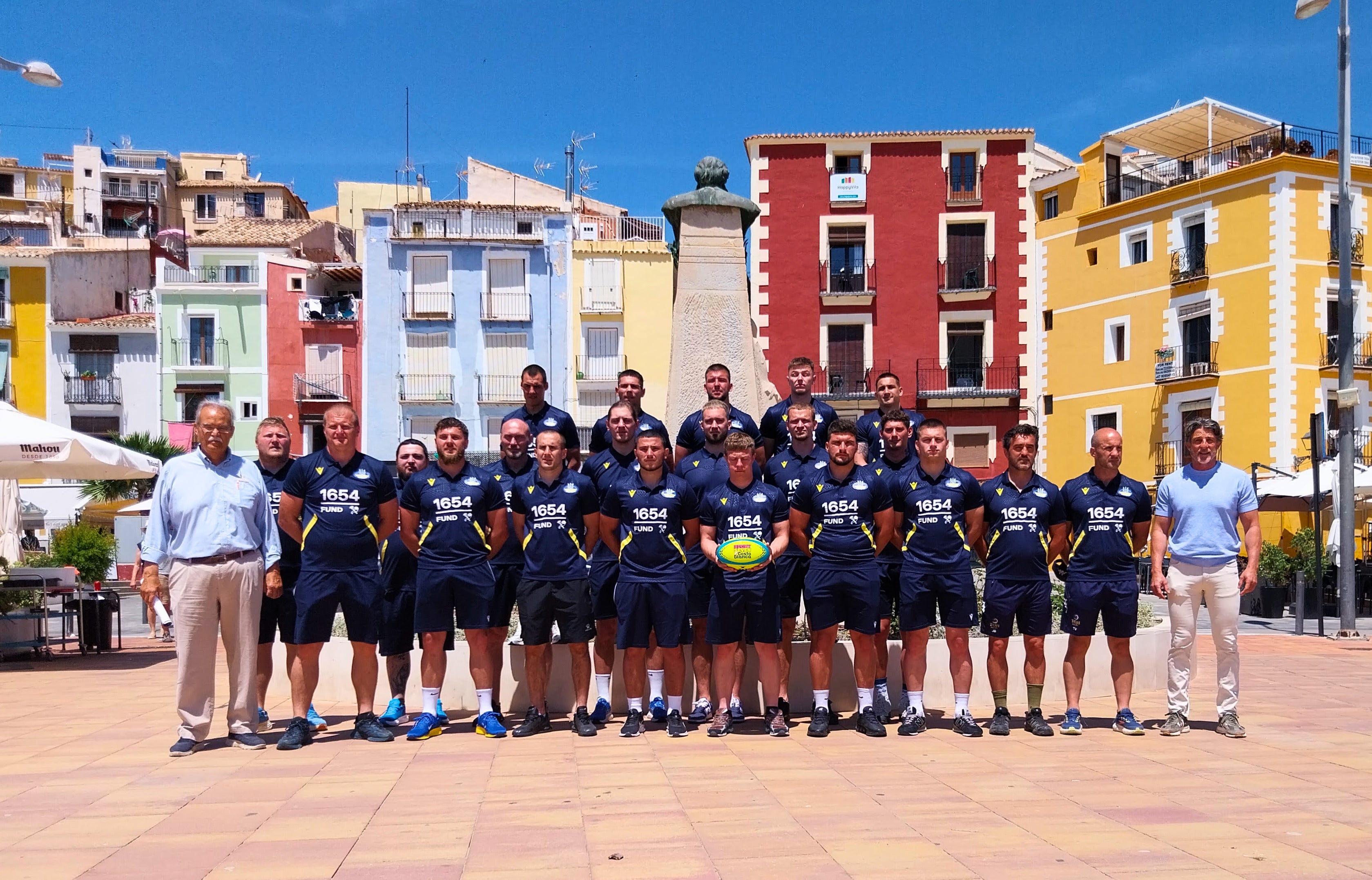 La selección masculina ucraniana de Rugby Seven entrena en Villajoyosa La selección masculina ucraniana de Rugby Seven entrena en Villajoyosa
