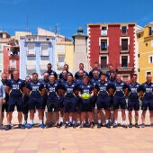 La selección masculina ucraniana de Rugby Seven entrena en Villajoyosa