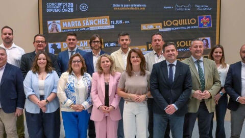 Presentaci&oacute;n de los conciertos solidarios de la Diputaci&oacute;n
