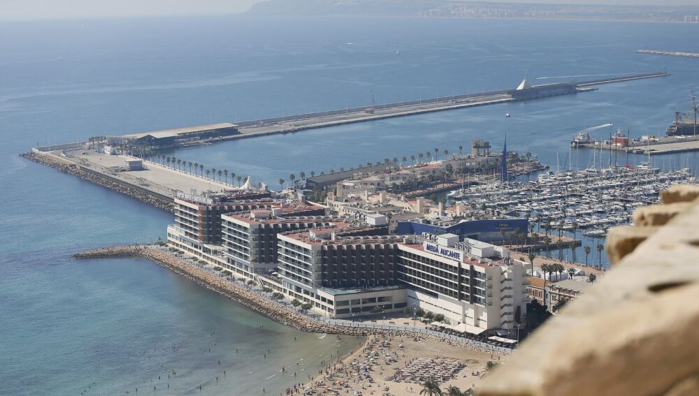 El Puerto visto desde el Castillo de Santa Bárbara 