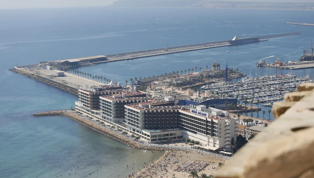 El Puerto visto desde el Castillo de Santa Bárbara El Puerto visto desde el Castillo de Santa Bárbara