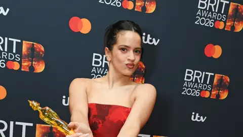 Rosalía, en los Brit Awards 2026 Rosalía, en los Brit Awards 2026