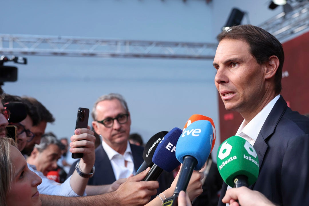 Nadal: "Florentino Pérez es el mejor presidente de la historia del Madrid" Nadal: "Florentino Pérez es el mejor presidente de la historia del Madrid"
