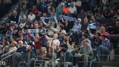 Imagen del Palacio en un partido de esta temporada