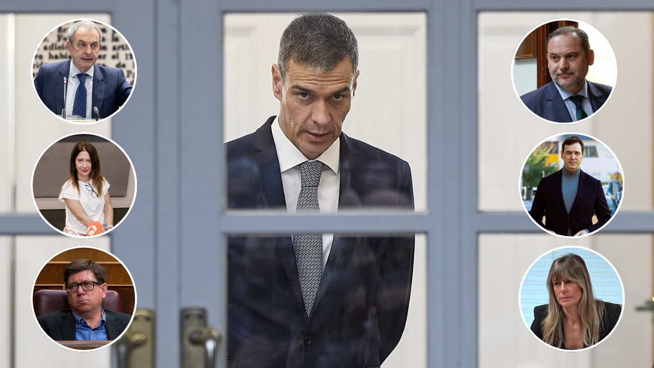 Zapatero, Ábalos, Begoña Gómez, el hermanísimo o Leire Díez, todos los casos que acorralan a Pedro Sánchez Zapatero, Ábalos, Begoña Gómez, el hermanísimo o Leire Díez, todos los casos que acorralan a Pedro Sánchez
