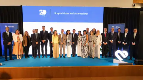 Más de 250 representantes de instituciones públicas y privadas celebran el 20º aniversario del Hospital Vithas Xanit Internacional Más de 250 representantes de instituciones públicas y privadas celebran el 20º aniversario del Hospital Vithas Xanit Internacional