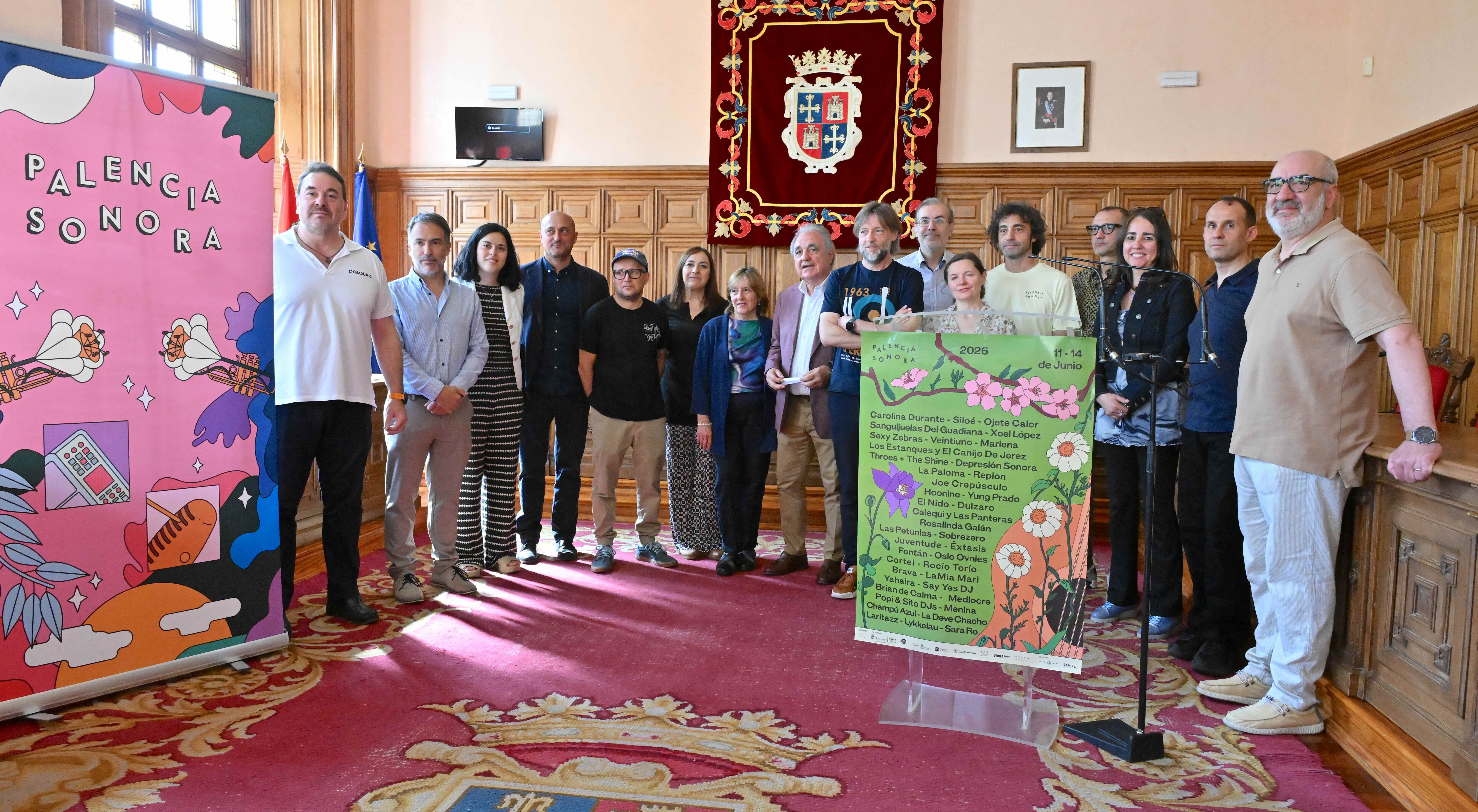 Palencia Sonora reunirá la música en vivo de 42 artistas y grupos en una edición de récord que suma nuevas actividades paralelas Palencia Sonora reunirá la música en vivo de 42 artistas y grupos en una edición de récord que suma nuevas actividades paralelas