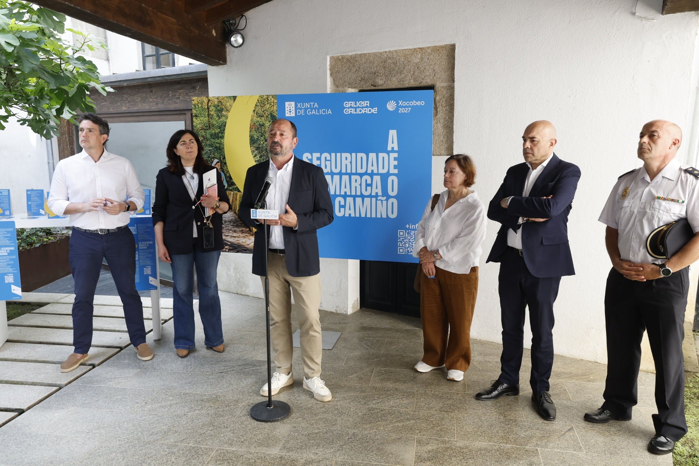 La Xunta pone en marcha la campaña "A Seguridade Marca o Camiño" La Xunta pone en marcha la campaña "A Seguridade Marca o Camiño"