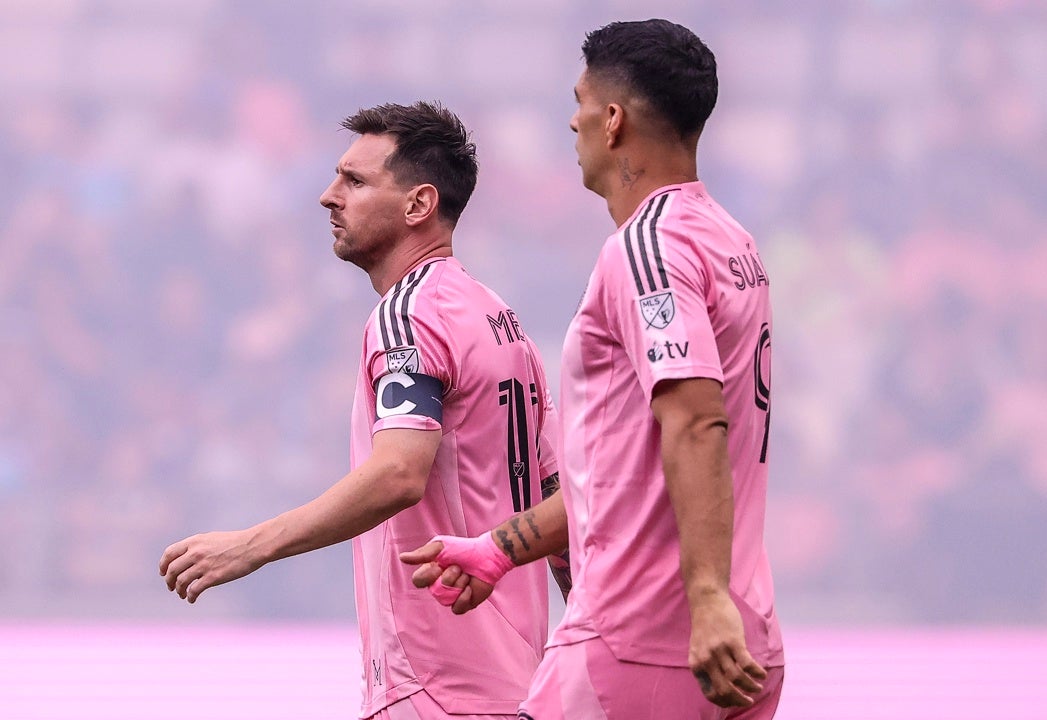 Messi da el susto: se retira tocado con el Inter de Miami Messi da el susto: se retira tocado con el Inter de Miami
