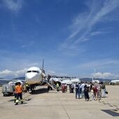 El aeropuerto de Castellón promociona en Bolonia su nueva conexión aérea con Italia