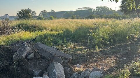 Terrenos en los que se ubicar&aacute; el Parc Camin&aacute;s