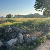 Terrenos en los que se ubicará el Parc Caminás Terrenos en los que se ubicará el Parc Caminás