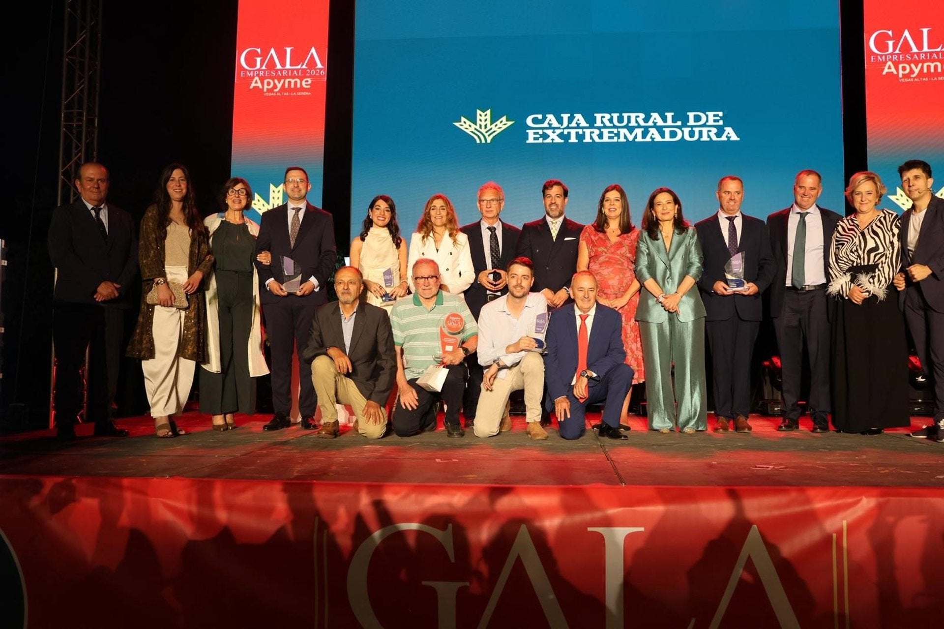 Apyme Vegas Altas-La Serena celebra su 'Gala Empresa del Año 2026' con el reconocimiento a cinco compañías Apyme Vegas Altas-La Serena celebra su 'Gala Empresa del Año 2026' con el reconocimiento a cinco compañías
