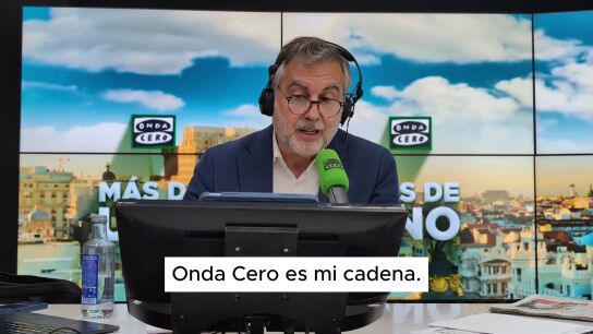 Carlos Alsina reivindica Onda Cero como su radio: "Es mi cadena, mi marca, mi casa y mi familia"