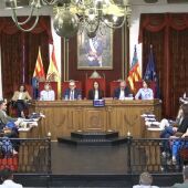 Pleno municipal del Ayuntamiento de Elche.