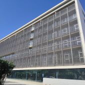 Imagen del exterior de los juzgados de Ibiza en la Plaza de Sa Graduada