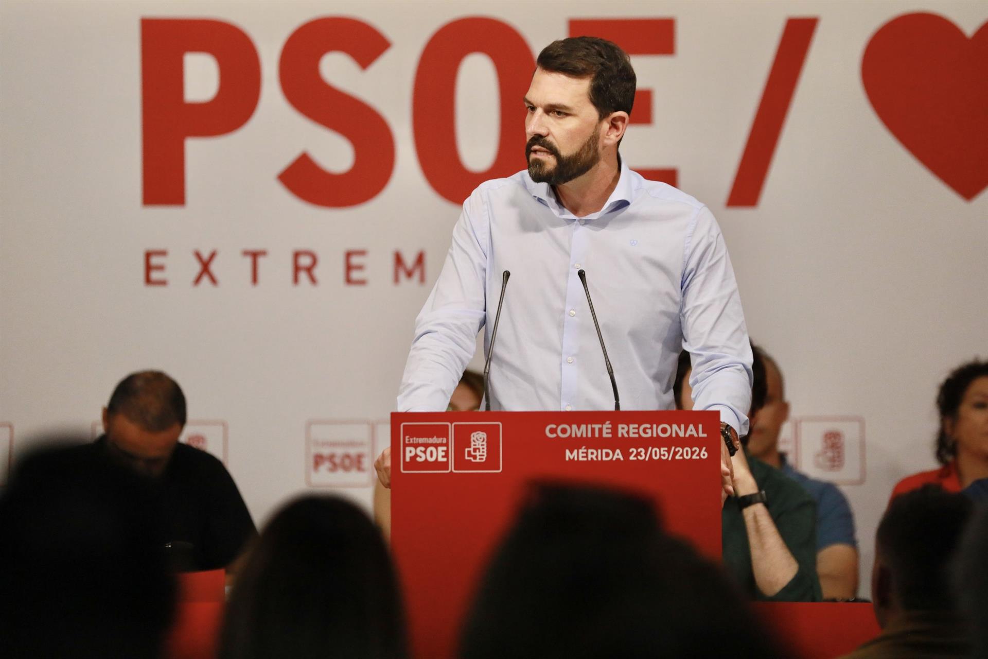 El PSOE de Extremadura constituye su nuevo comité regional con la vista puesta en las elecciones municipales de 2027 El PSOE de Extremadura constituye su nuevo comité regional con la vista puesta en las elecciones municipales de 2027