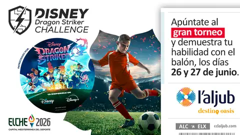 L´ALJUB ACOGERÁ EN JUNIO EL EVENTO DISNEY DRAGON STRIKER CHALLEGE L´ALJUB ACOGERÁ EN JUNIO EL EVENTO DISNEY DRAGON STRIKER CHALLEGE
