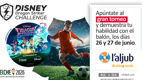 L´ALJUB ACOGERÁ EN JUNIO EL EVENTO DISNEY DRAGON STRIKER CHALLEGE L´ALJUB ACOGERÁ EN JUNIO EL EVENTO DISNEY DRAGON STRIKER CHALLEGE