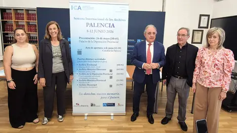 La Diputación de Palencia celebra la Semana de los Archivos bajo el lema: #ArchivosParaLaJusticia: Derechos, memoria y futuro .