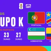 Así queda el Grupo K del Mundial 2026: la última oportunidad de Cristiano con Portugal Así queda el Grupo K del Mundial 2026: la última oportunidad de Cristiano con Portugal