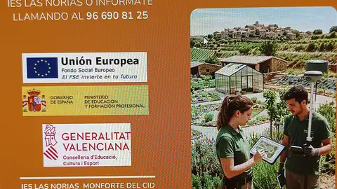 Ciclos formativos de Paisajismo-Medio Rural y Producción Agroecológica en Monforte del Cid Ciclos formativos de Paisajismo-Medio Rural y Producción Agroecológica en Monforte del Cid