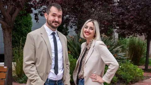 Silvia de Santis y Maximilian Eggl, investigadores del Instituto de Neurociencias de la UMH de Elche. Silvia de Santis y Maximilian Eggl, investigadores del Instituto de Neurociencias de la UMH de Elche.
