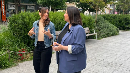 Passejada amb l'alcaldessa de Sabadell, Marta Farrés Passejada amb l'alcaldessa de Sabadell, Marta Farrés
