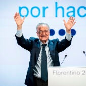 Florentino Pérez presenta su candidatura a la presidencia del Real Madrid con dardo a Enrique Riquelme: "Son los mismos de la etapa más siniestra"