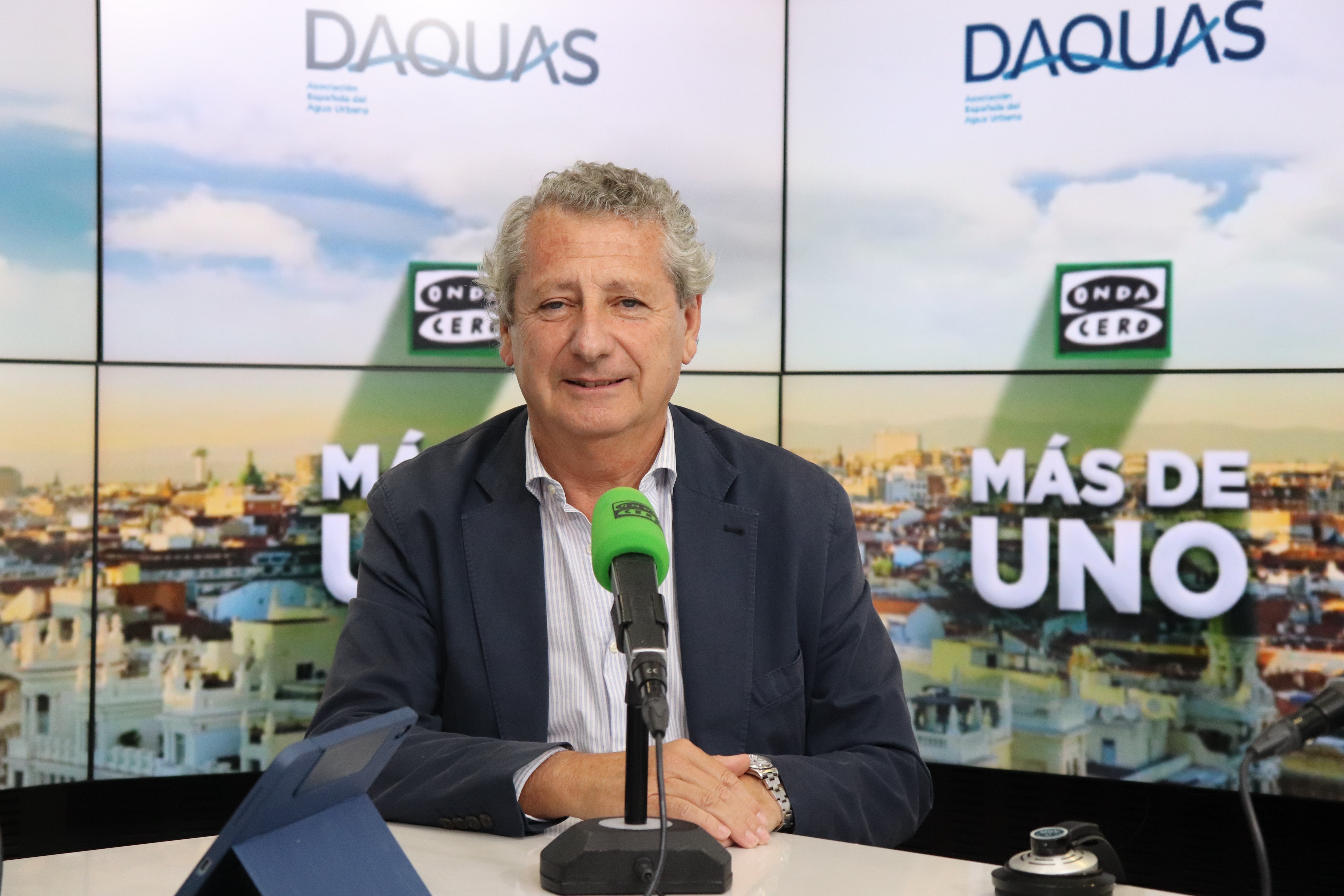 El presidente de DAQUAS señala una solución para el problema del estrés hídrico en España: "Estamos entrando en una fase de reutilización" El presidente de DAQUAS señala una solución para el problema del estrés hídrico en España: "Estamos entrando en una fase de reutilización"