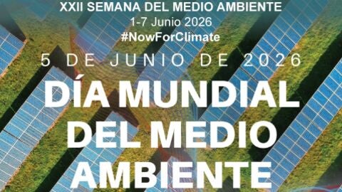 Cartel con el programa de actividades de la Semana del Medio Ambiente 2026 de Alcal&aacute; de Henares