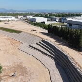 Actuación hecha por la CHJ en al Magro a su paso por l'Alcudia