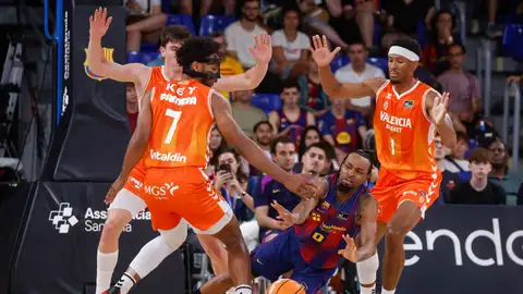 Valencia BAsket arranca la lucha por el título de liga ante Bilbao tras tumbar al Barcelona Valencia BAsket arranca la lucha por el título de liga ante Bilbao tras tumbar al Barcelona