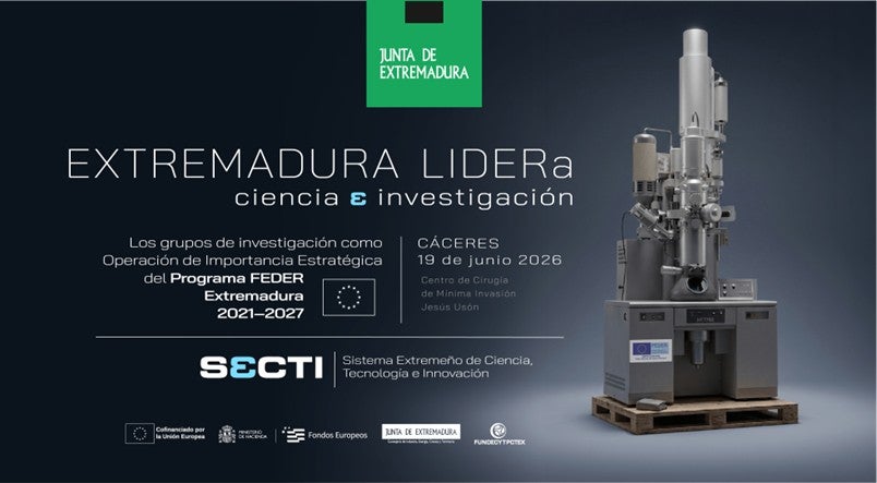 Cáceres acoge el 19 de junio el encuentro 'Extremadura LIDERa Ciencia e Investigación' Cáceres acoge el 19 de junio el encuentro 'Extremadura LIDERa Ciencia e Investigación'