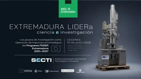 Cáceres acoge el 19 de junio el encuentro 'Extremadura LIDERa Ciencia e Investigación' Cáceres acoge el 19 de junio el encuentro 'Extremadura LIDERa Ciencia e Investigación'