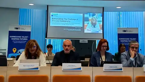 Extremadura presenta ante la Comisión Europea su experiencia en el Mecanismo de Impulso del Talento Extremadura presenta ante la Comisión Europea su experiencia en el Mecanismo de Impulso del Talento