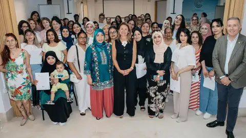 Carrasco destaca la formación de mujeres migrantes para favorecer la integración en Castellón Carrasco destaca la formación de mujeres migrantes para favorecer la integración en Castellón