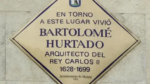 Placa Bartolomé Hurtado Placa Bartolomé Hurtado