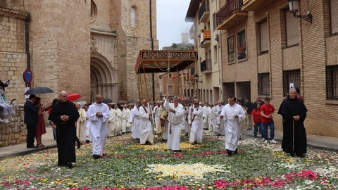 Procesión de los Sagrados Corporales de Daroca en Corpus Christi