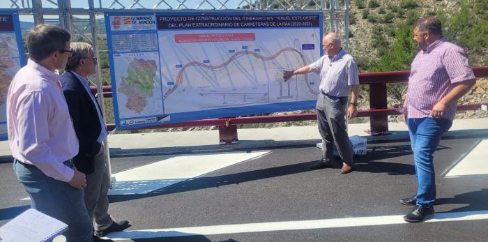 Un viaducto mejora la comunicación entre Teruel y Cedrillas Un viaducto mejora la comunicación entre Teruel y Cedrillas
